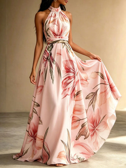 La Robe “Élégance Florale” – La Féminité en Mouvement par Amelva