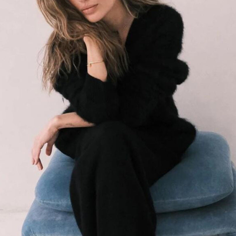 Pull Femme Élégant et Confortable – Style Chic Automne/Hiver