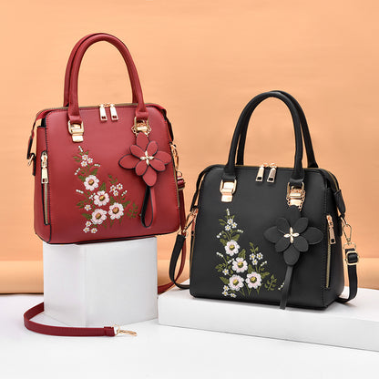 Sac Messager Floral Élégant