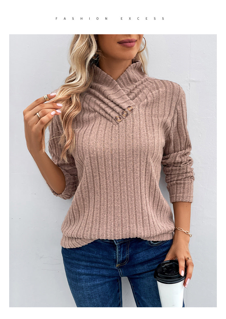 Fashion Personality Women's Turtleneck Sweater