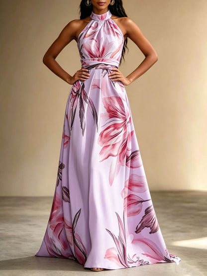 La Robe “Élégance Florale” – La Féminité en Mouvement par Amelva