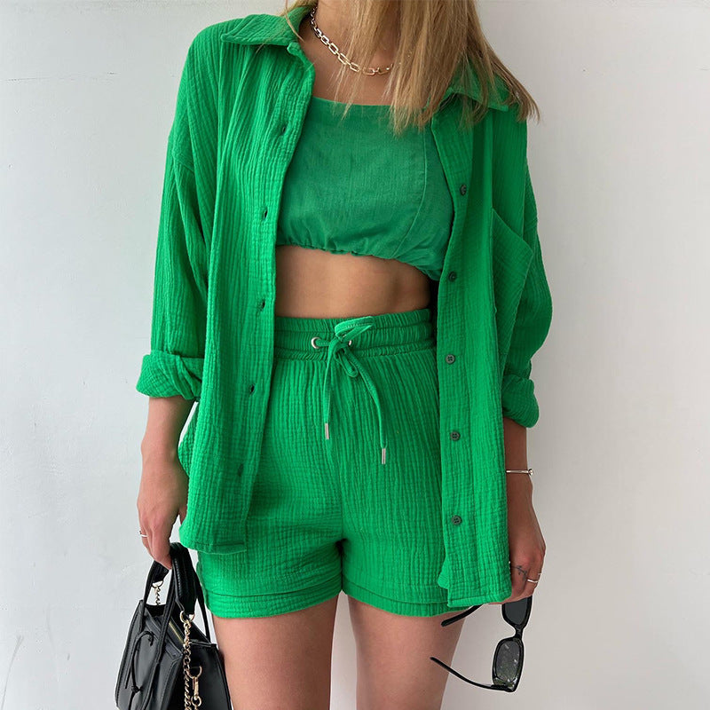 L'Ensemble "Chemise & Short" — La Liberté Colorée