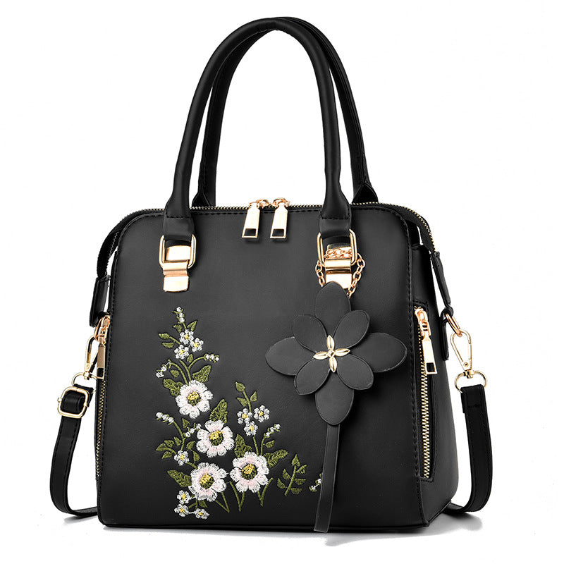 Sac Messager Floral Élégant