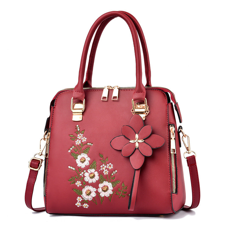 Sac Messager Floral Élégant